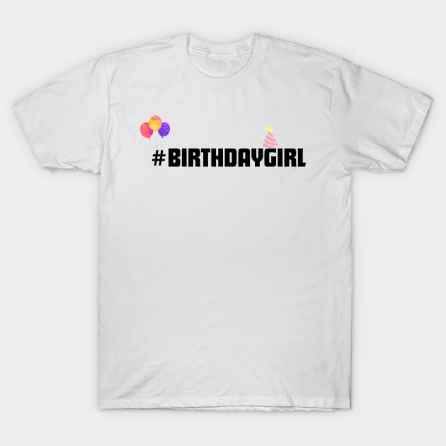 Birthday Girl Design | Birthday Girl clothes | Birthday Party T-Shirt by The Print Palace